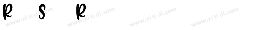 RedSky Regular字体转换
